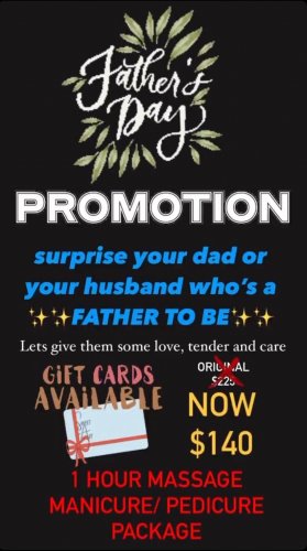 Fathers Day Promotion 05/26/2022